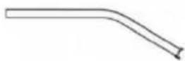 Vevor TX-B6390-48IN+T - F Handrail Leg [X1] - 1