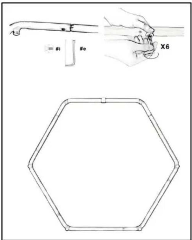 Vevor TX-B6390-48IN+T - Krok 2 - Napraw ramę - 1