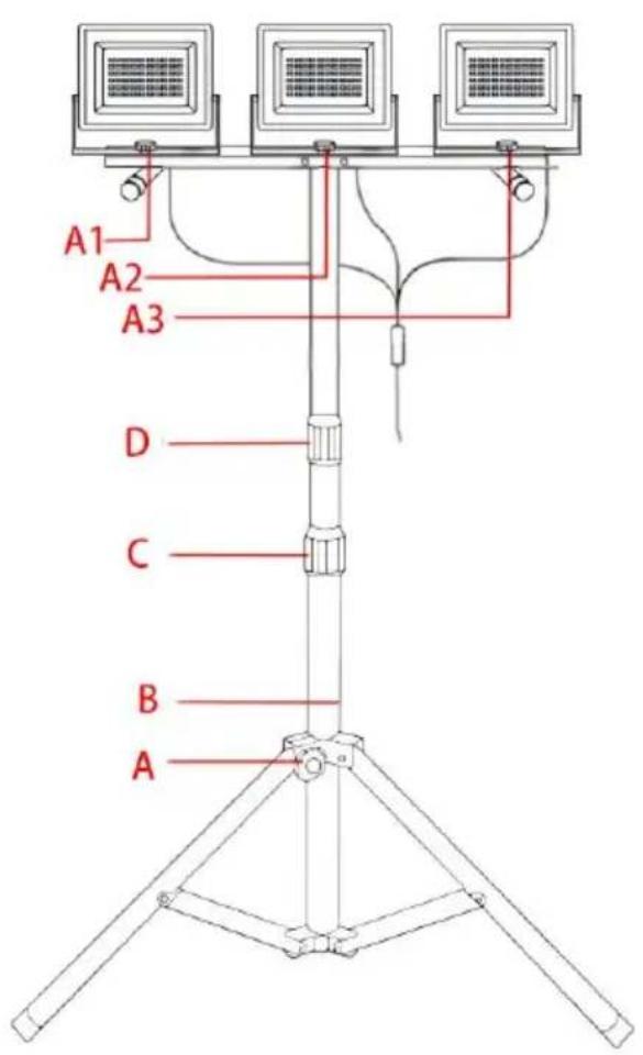 Vevor RBSDGZD-008 - ASSEMBLY - 1