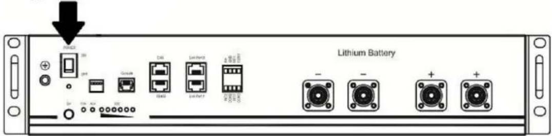Vevor EM6200-48L - Impostazione per PYLON US2000 litio batteria - 2