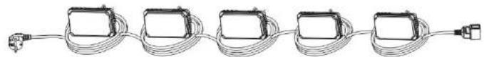 Vevor DL-999L-10-0.75EU - GUIDES LUMINEUSES DE CONSTRUCTION - 2