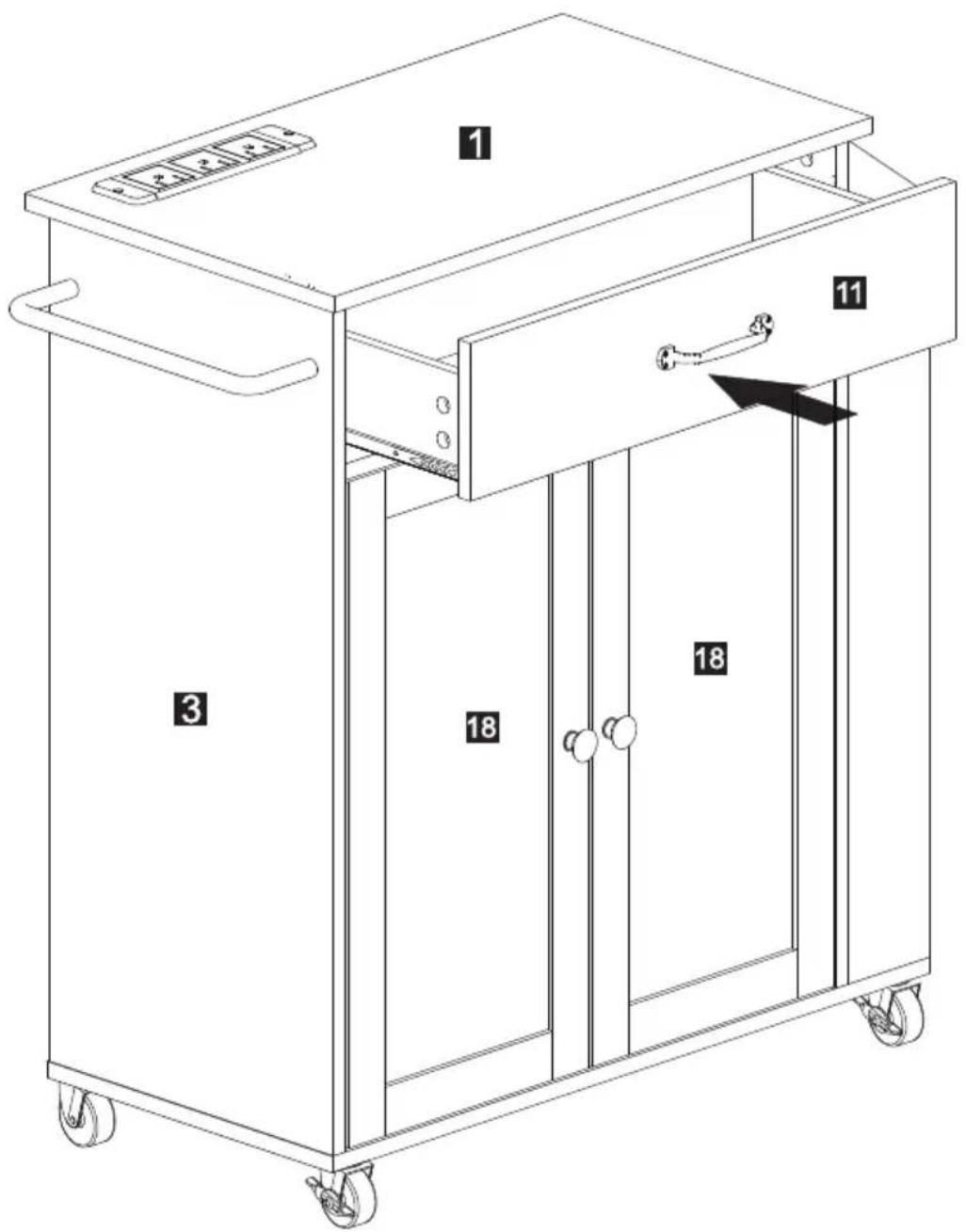Vevor YS23354ss - CORRECT DISPOSAL FOR USB POWER SOCKET - 51