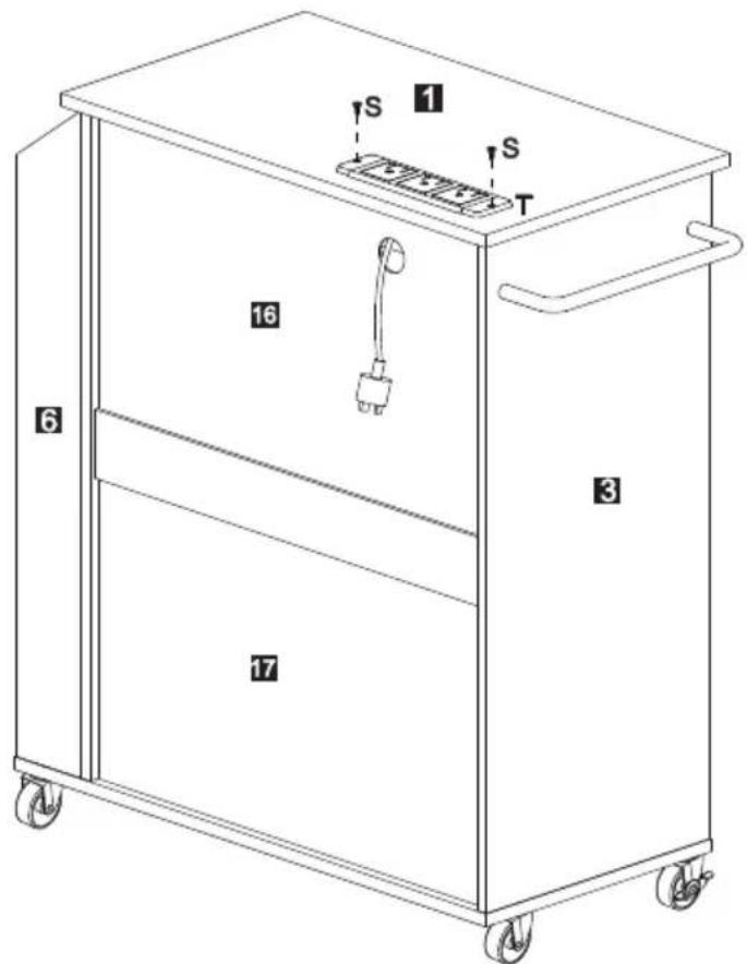 Vevor YS23354ss - CORRECT DISPOSAL FOR USB POWER SOCKET - 49