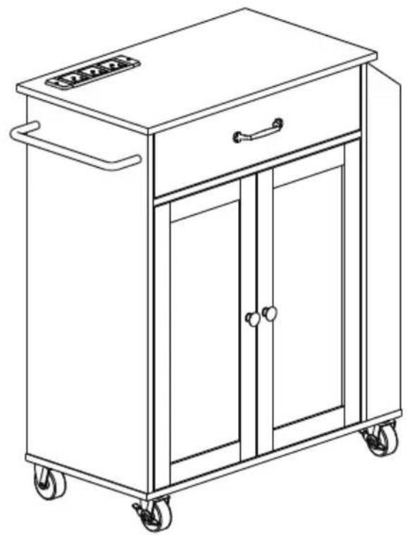Vevor YS23354ss - KITCHEN ISLAND - 1