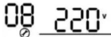 Vevor EM3500-24L - LCD Setting - 19