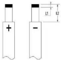 Vevor EM3500-24L - Connexion de la batterie - 1
