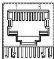 Vevor EM3500-24L - Connector le fin de RS 485 de batterie à RS 485 communication port de onduleur - 1