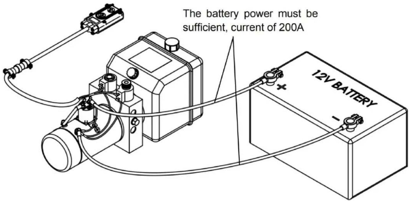 Vevor ER-006 - CONNEXION DE BATTERIE TYPIQUE - 2
