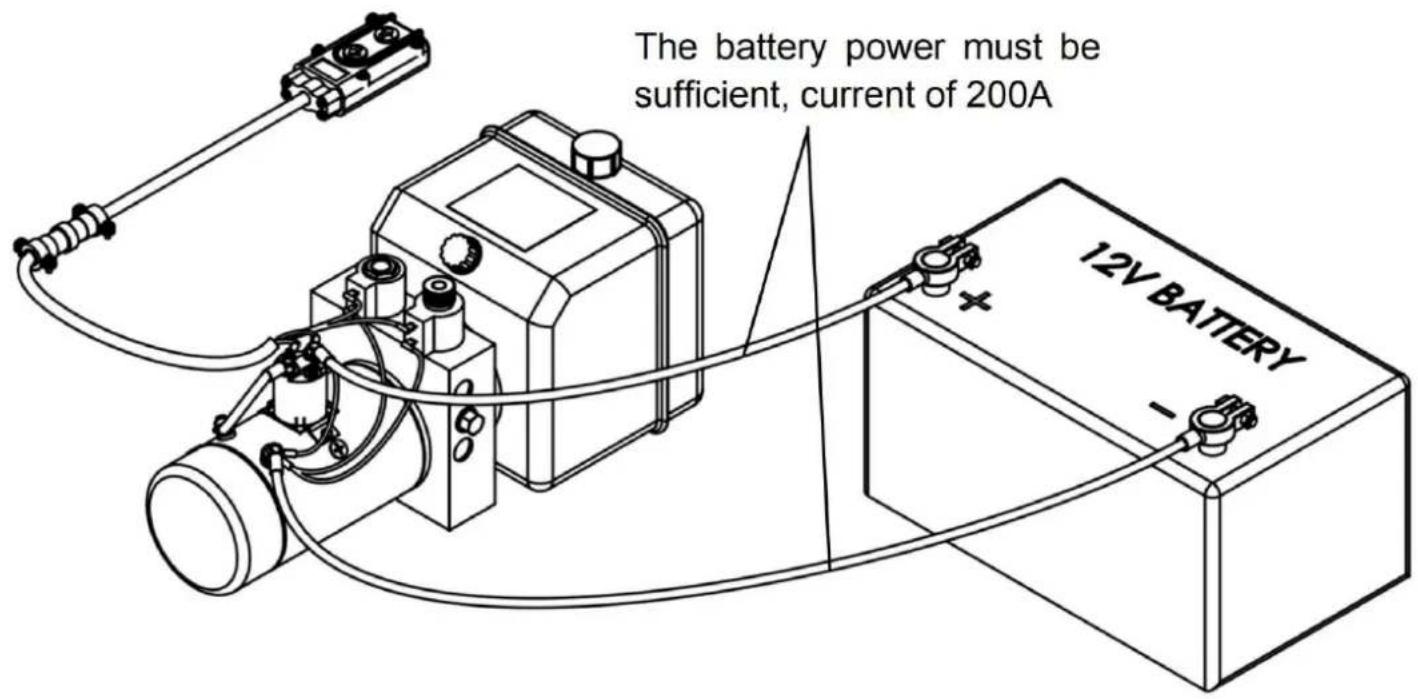 Vevor ER-006 - TYPISCHER BATTERIEANSCHLUSS - 2