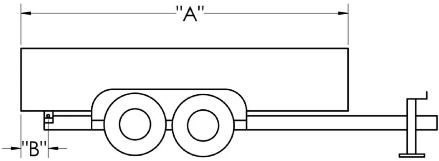 Vevor ER-006 - ER-006(8T)DUMP TRAILER HYDRAULIC HOIST KIT CONVERSION CLASS A - 1