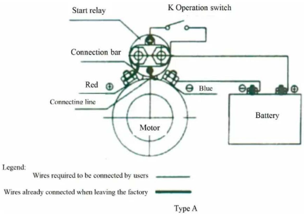 Vevor ZXDC12V-1.6KW-D-8L - DC MOTOR ELECTRIC WIRING DIAGRAM - 1