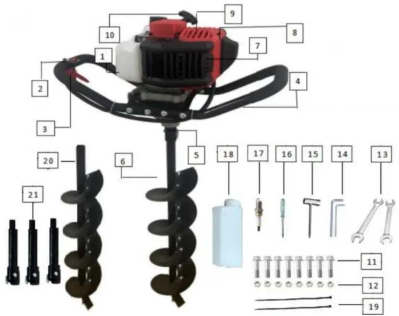Vevor D52-F - UW PRODUCT - 1
