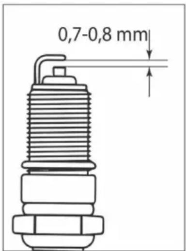 Vevor D52-F - Spark plug - 1