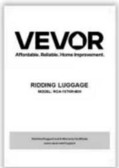 Vevor ROA-18TKR-B06 - ELENCO DEI PEZZI - 3