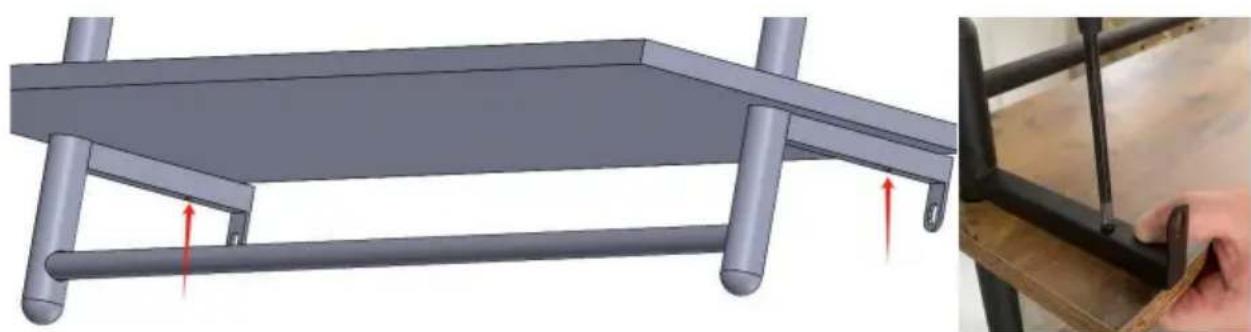 Vevor WPSR-XM010 - MONTERING AV RÖRHYLLOR - 7