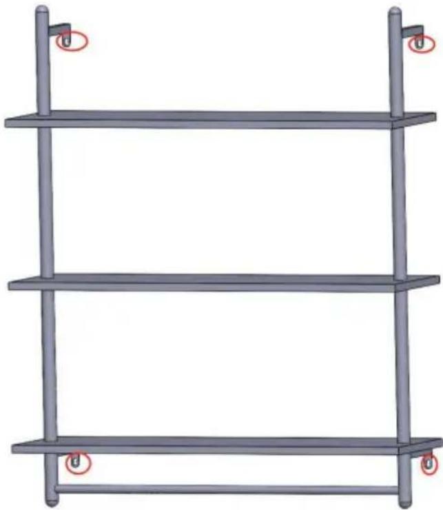 Vevor WPSR-XM010 - MONTAGGIO SCAFFALI TUBO - 8