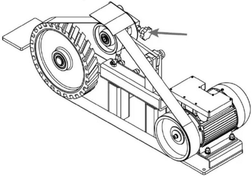 Vevor BS282 - Installera skyddet och spänningshandtaget. - 7