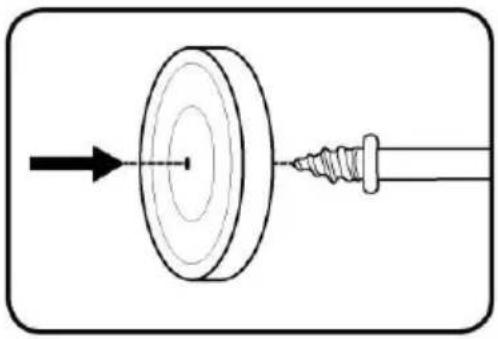Vevor S0J-FE12-10 - Roues en feutre - 2