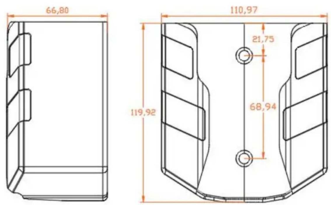 Vevor EV-B06-EU003B - Die Installationsmethode ist Wandaufhängen - 1