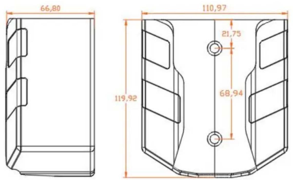 Vevor EV-B06-EU003B - The installation method is wall hanging - 1