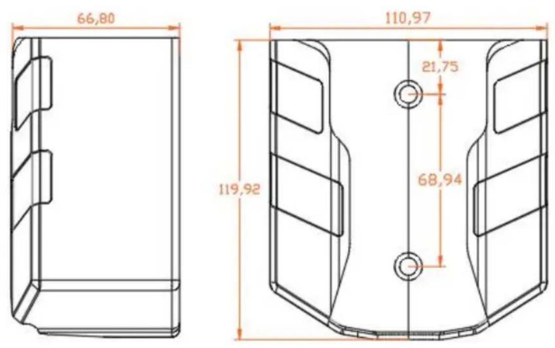 Vevor EV-B06-EU003B - De installatiemethode is wandhangend - 1