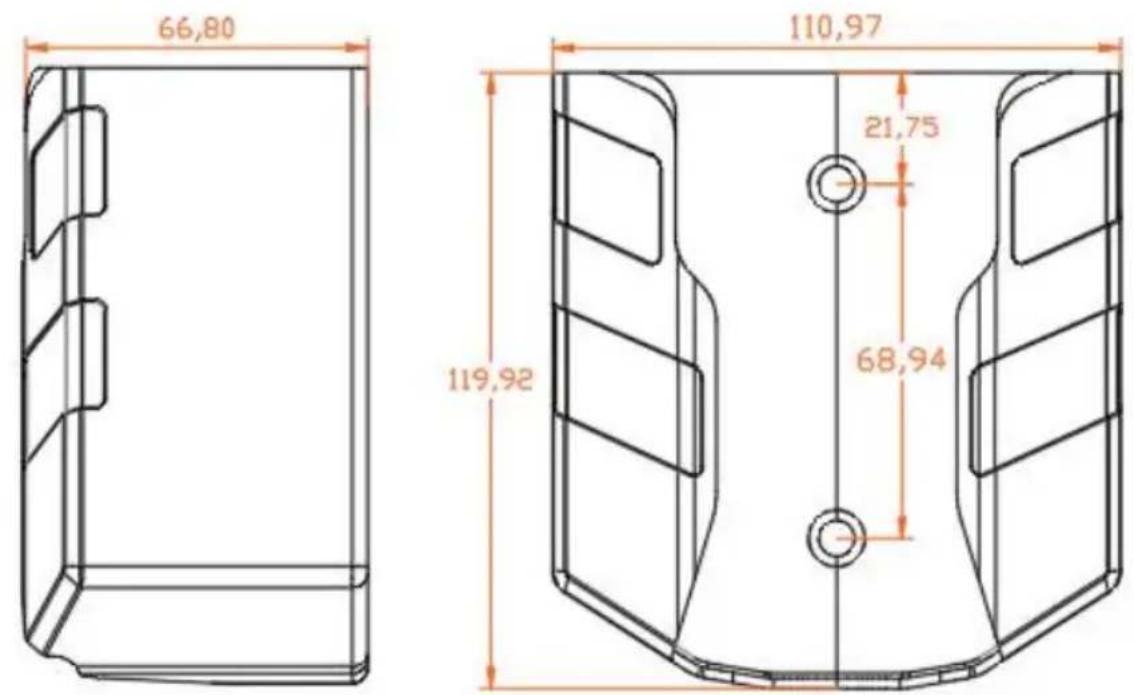 Vevor EV-B06-EU003A - De installatiemethode is wandhangend - 1