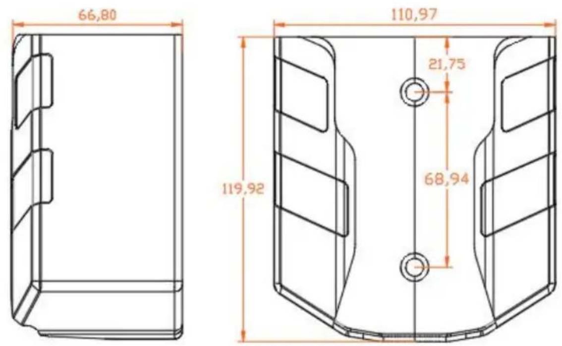 Vevor EV-B06-EU003A - Installationsmetoden är vägghängd - 1
