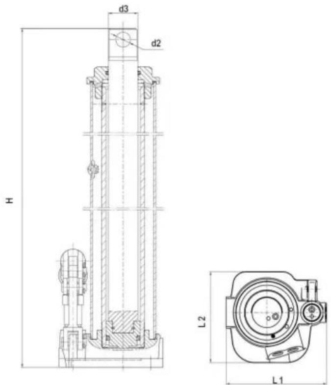 Vevor QJD-CB030A-00 - Dimensioni - 1