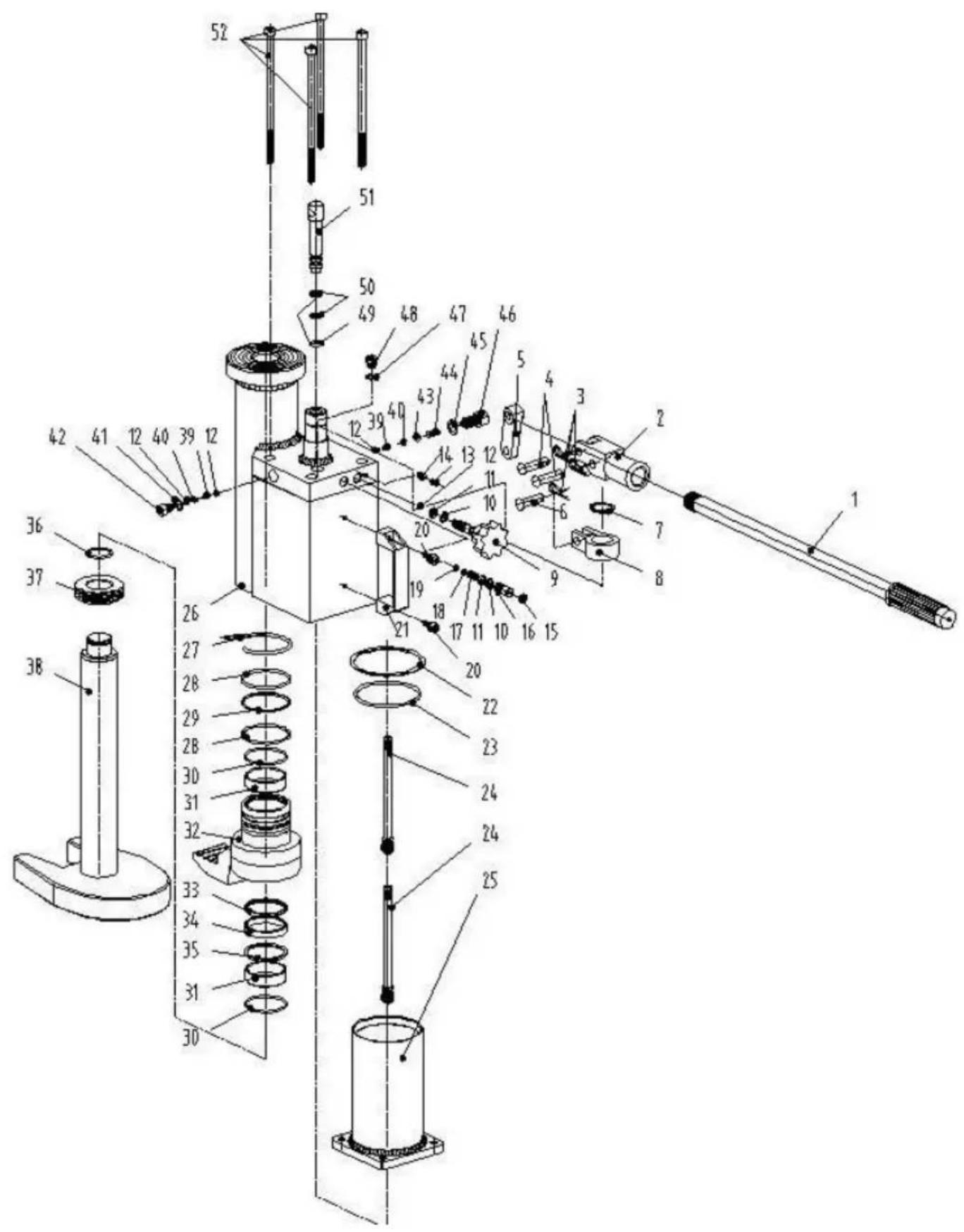 Vevor 108A-0050-00-00 - PART LIST - 1