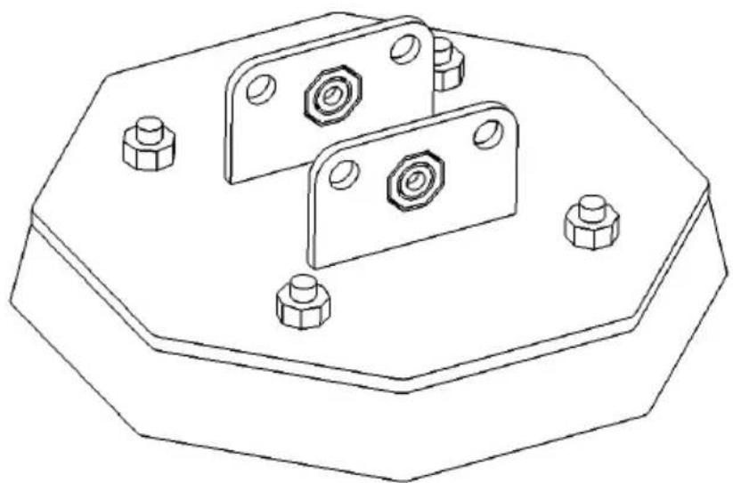 Vevor CXFC06J-4 - RV LEVELING JACK PAD - 1
