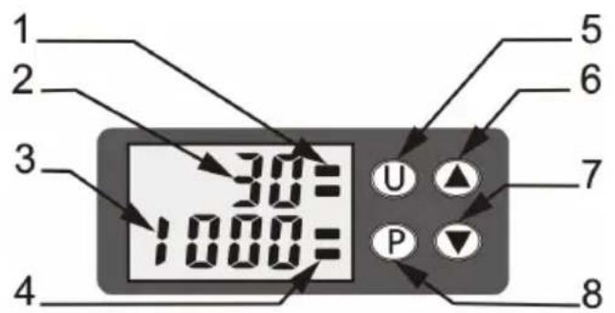 Vevor GF1100ND3-3KG - PROCEDURE FOR TEMPERATURE CONTROL - 1