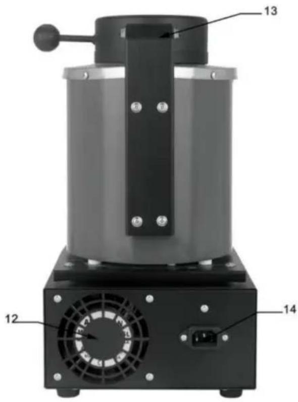 Vevor GF1100ND3-3KG - STRUKTURDIAGRAMM - 2