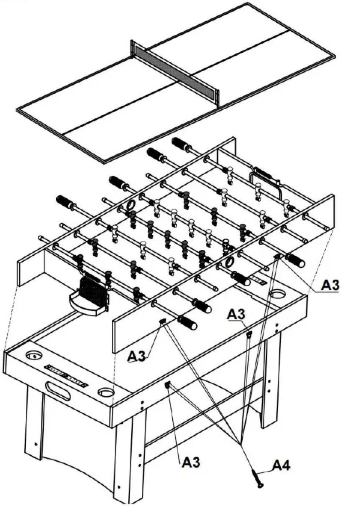 Vevor AH483-EU - PART LIST - 45