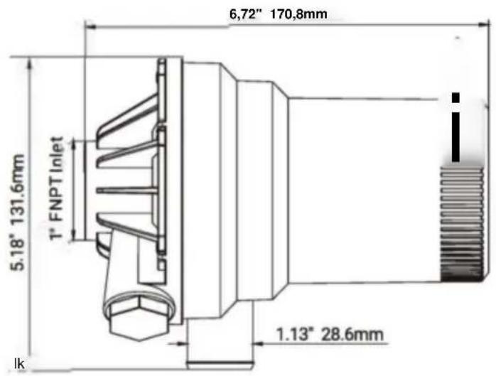 Vevor NMBP1-G1600-01A - BEDRADINGSSCHEMA - 2
