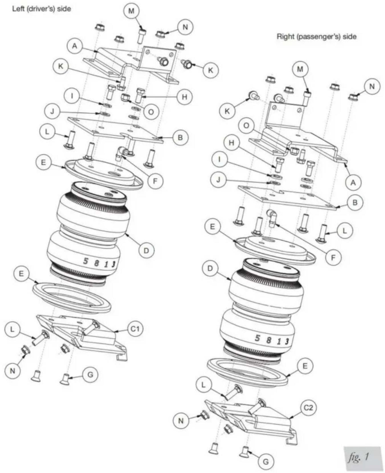 Vevor 7X 57365 - PARTS LIST - 1