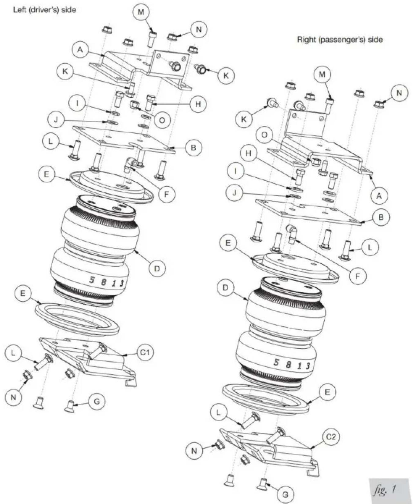 Vevor 7X 57365 - PARTS LIST - 1