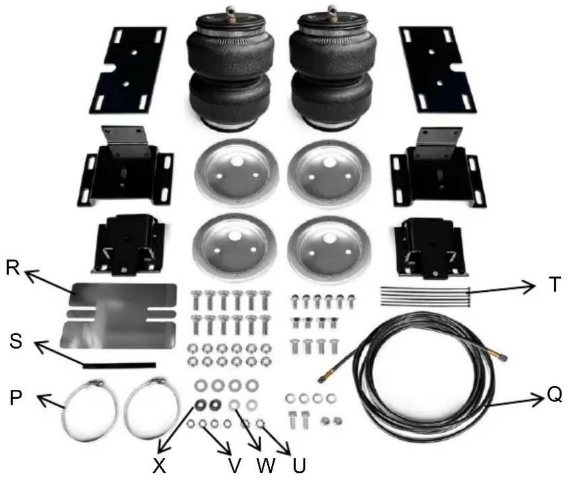 Vevor 7X 57365 - PARTS LIST - 2