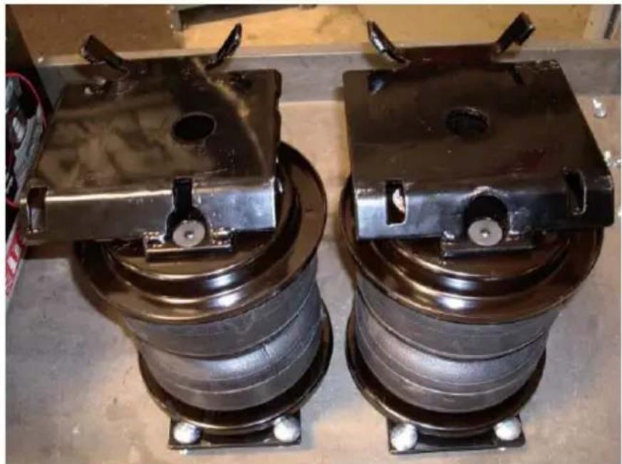 Vevor 7X 57365 - ASSEMBLING THE AIR SPRINGS - 5