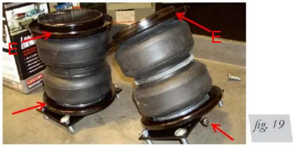 Vevor 7X 57365 - ASSEMBLING THE AIR SPRINGS - 4