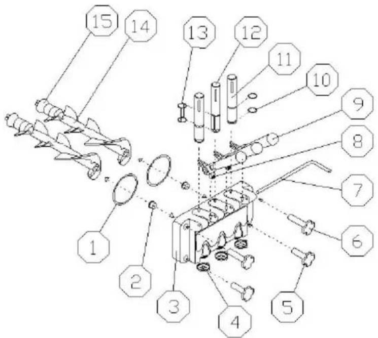 Vevor D425-B - A、Washing Refrigeration Cylinders - 1