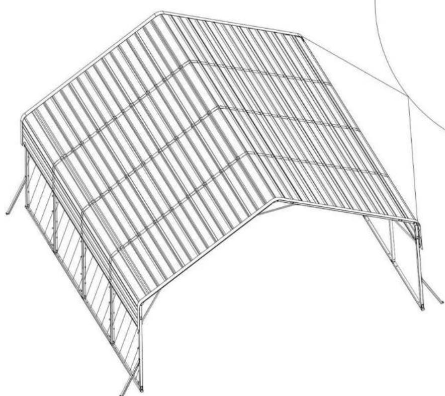 Vevor KD-TPQC-006-20x20ft - STEP9: Install the Anti-cut Tape (#Y2) - 1
