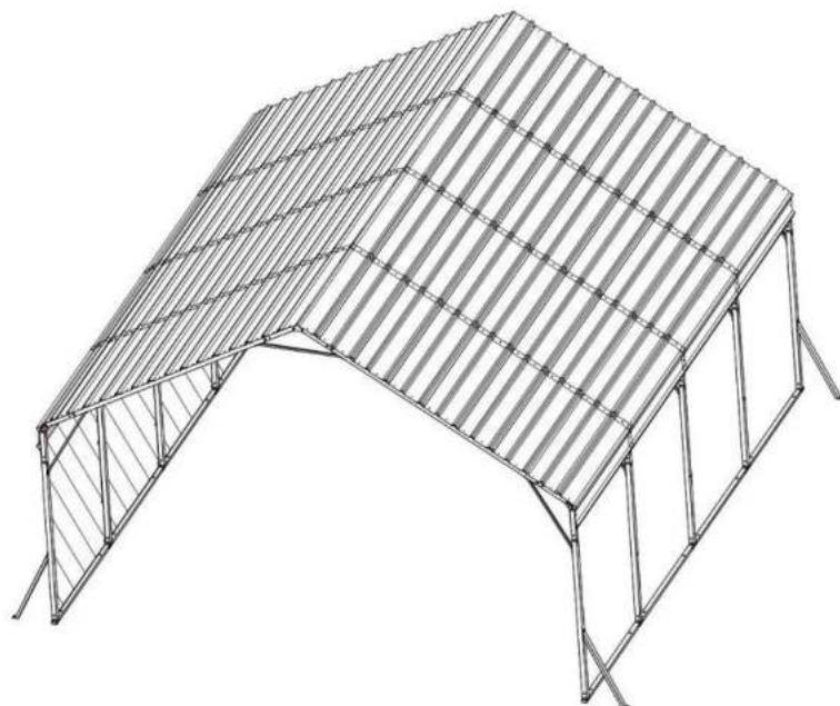 Vevor KD-TPQC-006-20x20ft - Notice: - 2