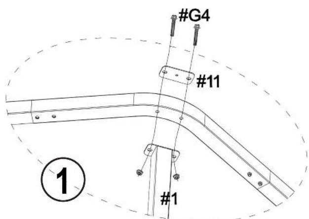 Vevor KD-TPQC-006-20x20ft - STEP 2: - 1