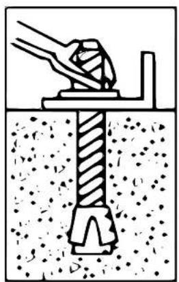 Vevor KD-TPQC-006-20x20ft - STEP11:Anchor the Carport - 5