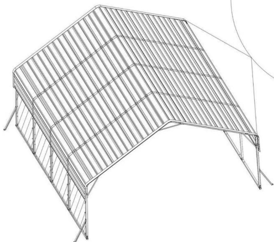 Vevor KD-TPQC-006-20x20ft - STEP9: Install the Anti-cut Tape (#Y2) - 1