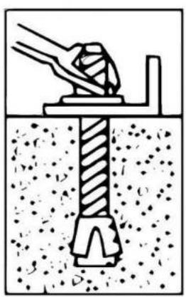 Vevor KD-TPQC-006-20x20ft - STEP11:Anchor the Carport - 5