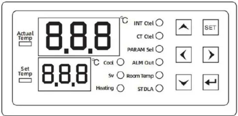 Vevor CW-6000 - DISPLAY PANEL AND BUTTONS - 1