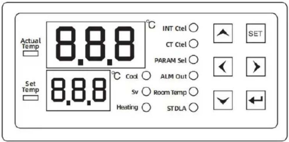 Vevor CW-6000 - DISPLAY PANEL AND BUTTONS - 1