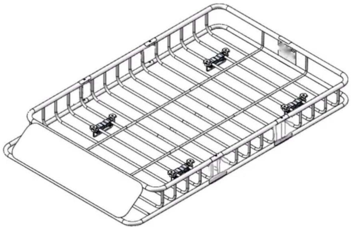 Vevor 1209-2 - Porte-bagages - 1