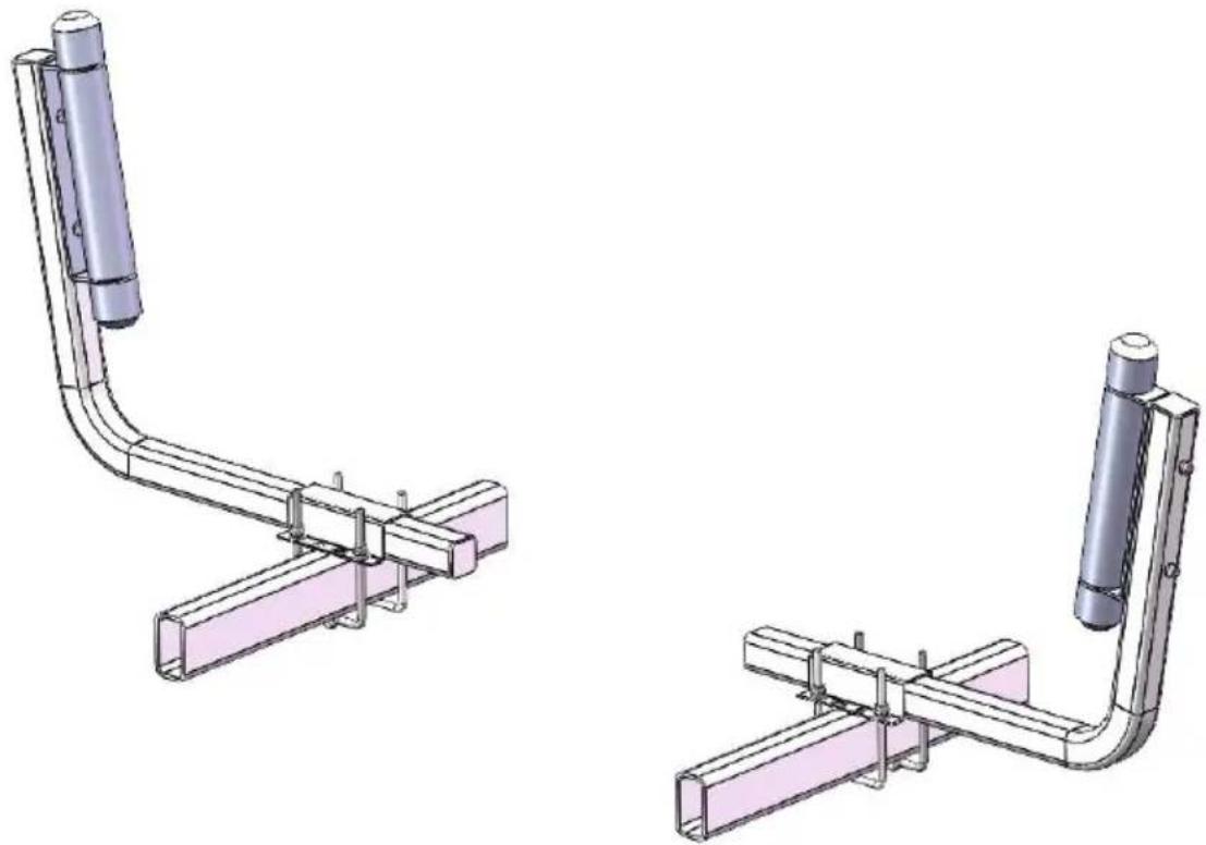 Vevor XSJ23-F06 - BOAT TRAILER GUIDES - 1